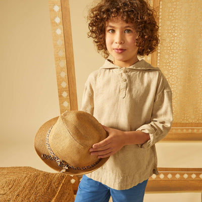 Chapeau de paille BEIGE
