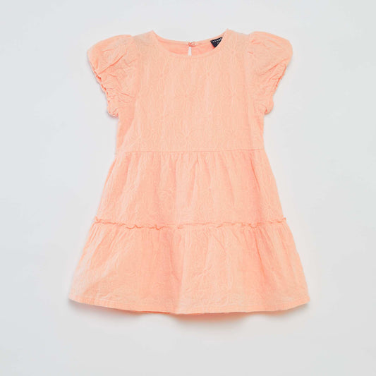 Robe de cérémonie à étages ORANGE