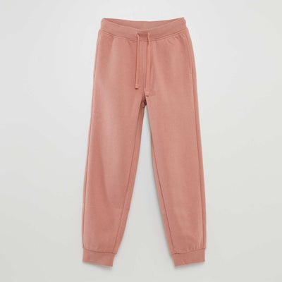 Jogging en molleton uni ROSE