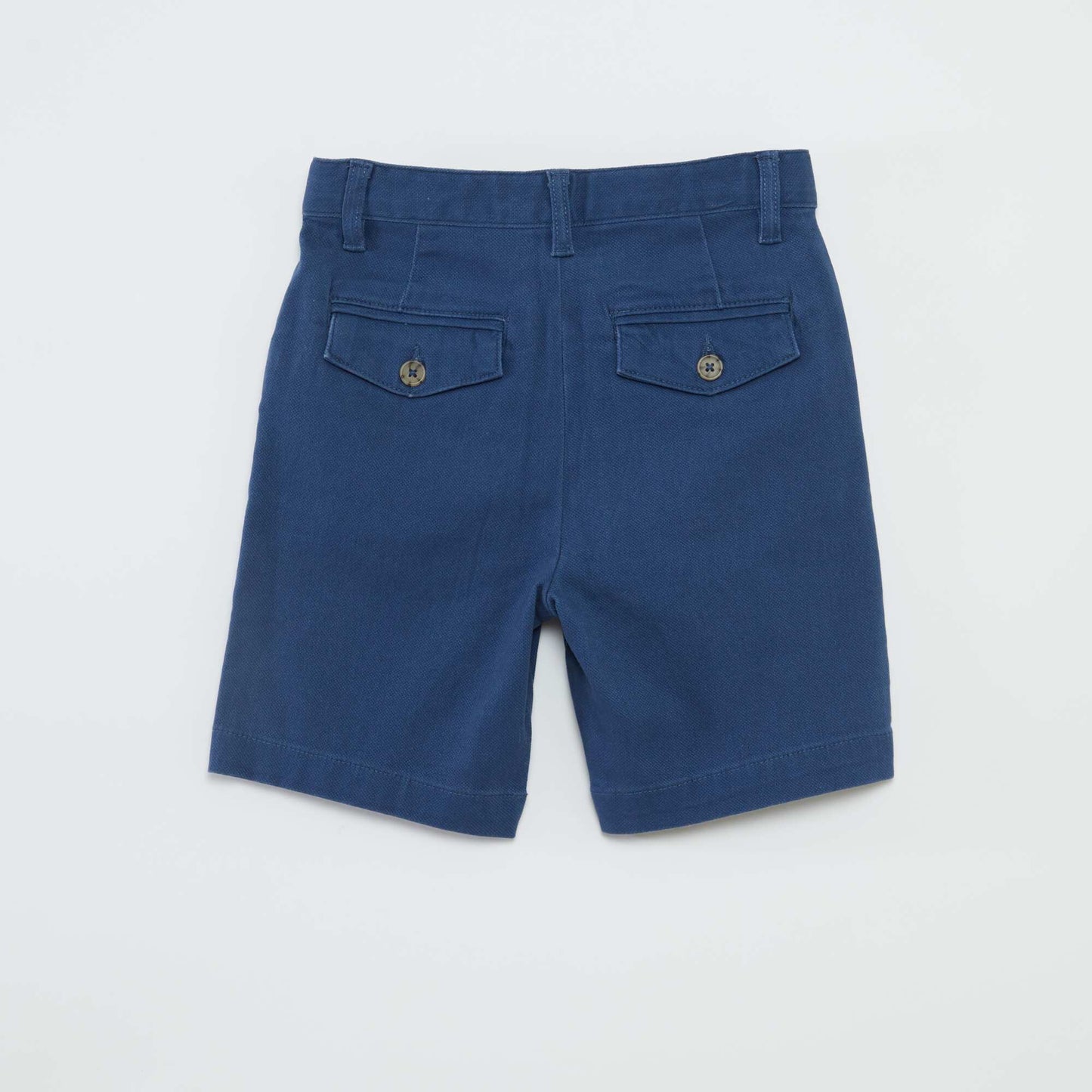 Short chino uni BLEU