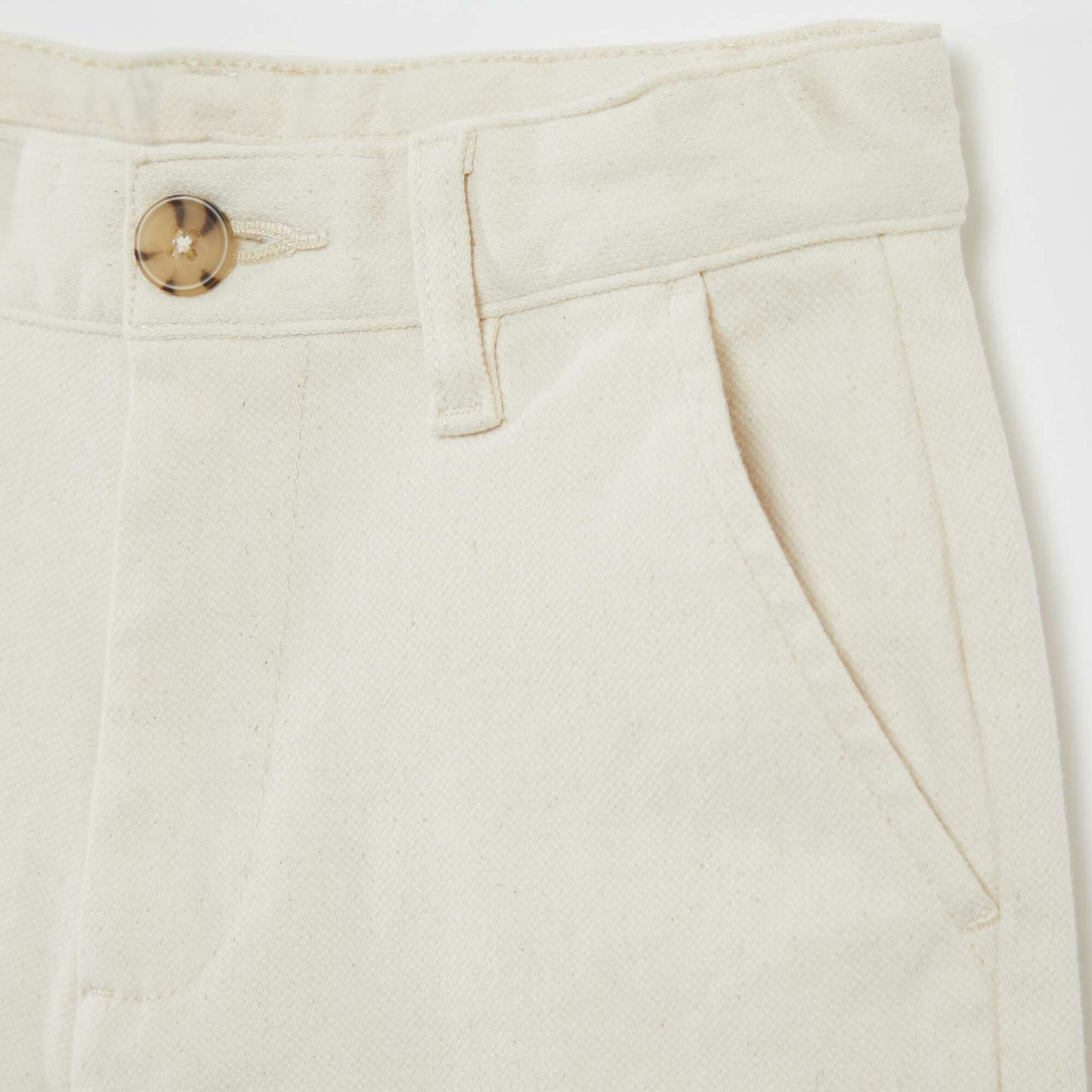 Short chino uni BEIGE