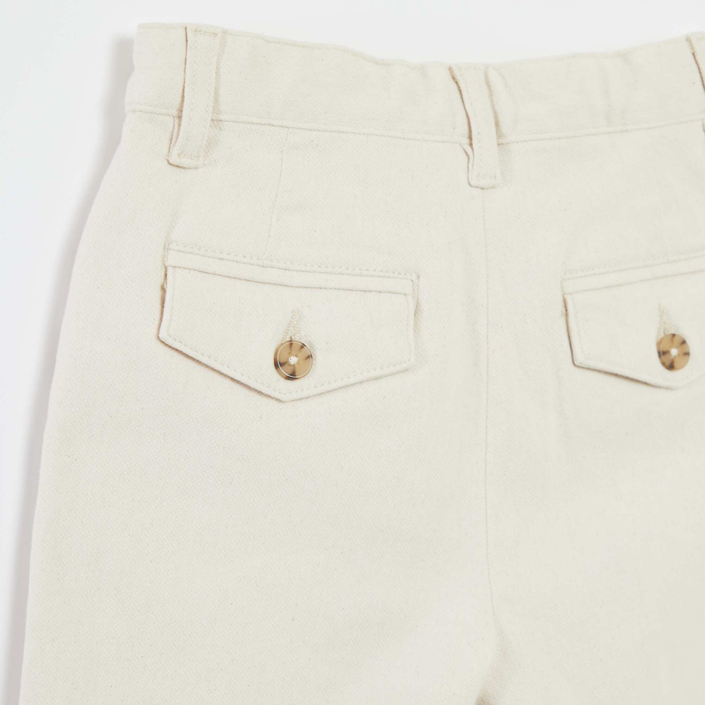 Short chino uni BEIGE