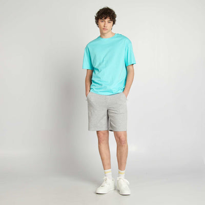 Short en molleton léger GRIS