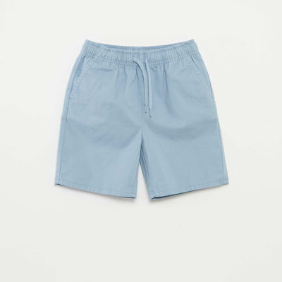 Bermuda type chino uni BLEU