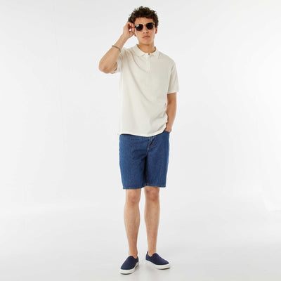 Bermuda en jean BLEU