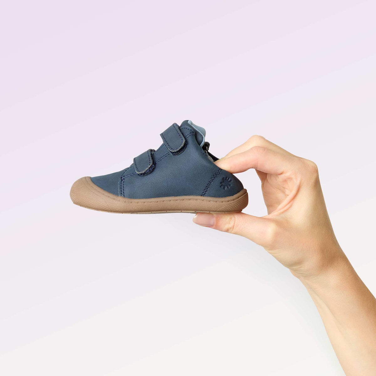 Chaussures motricité 3 '1ers pas' - Kitchoun BLEU