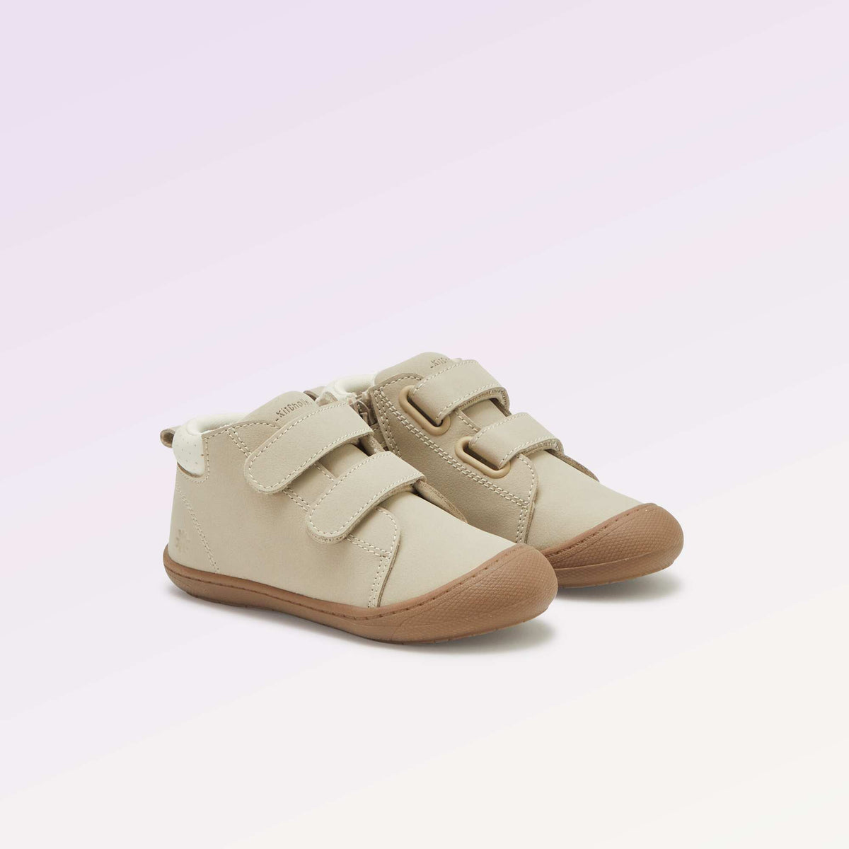 Chaussures motricité 3 '1ers pas' - Kitchoun BEIGE