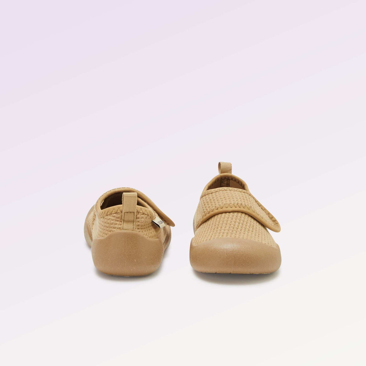 Chaussons motricité 3 '1ers pas' - Kitchoun MARRON