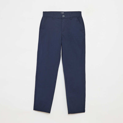 Pantalon fantaisiste avec poches BLEU