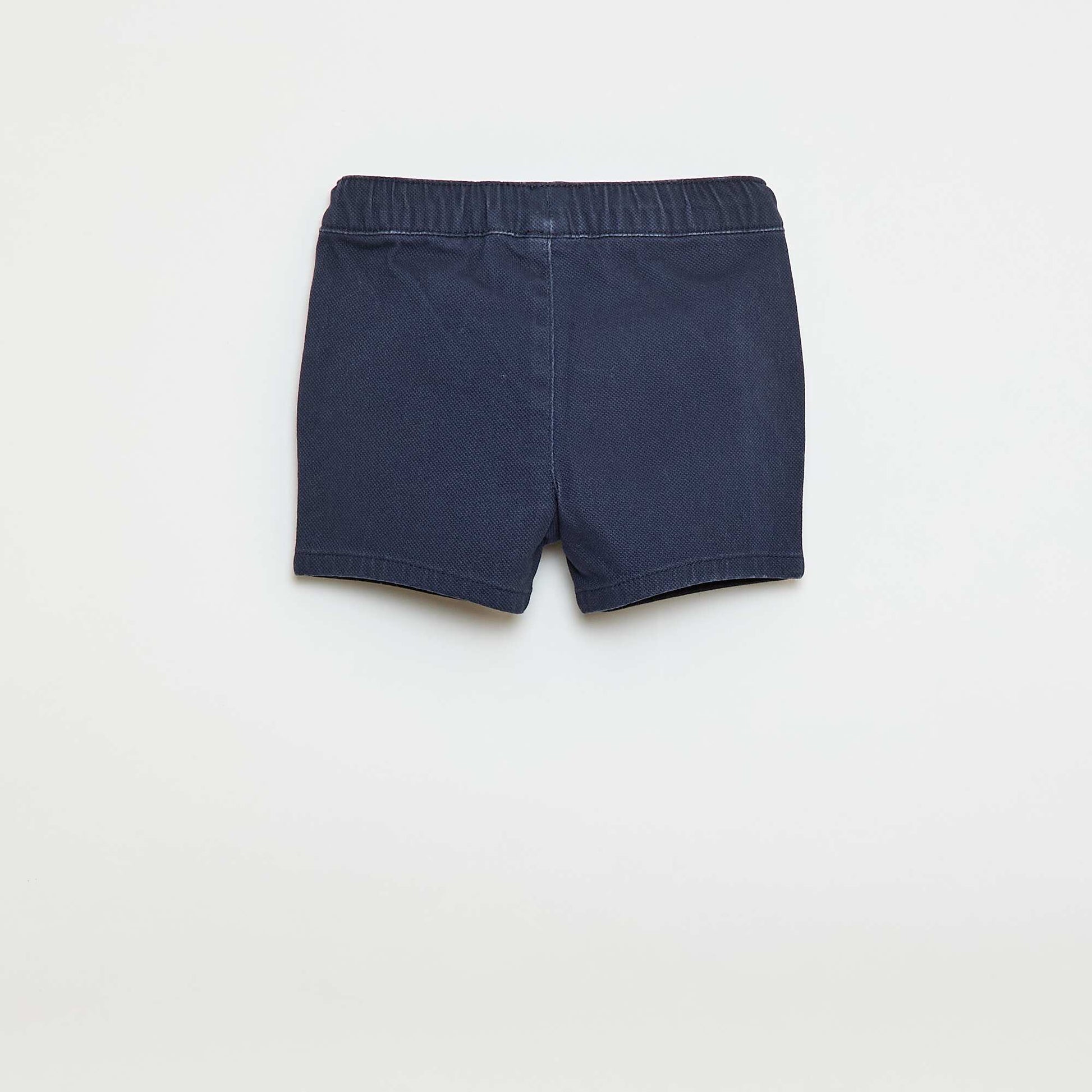 Short en dobby BLEU