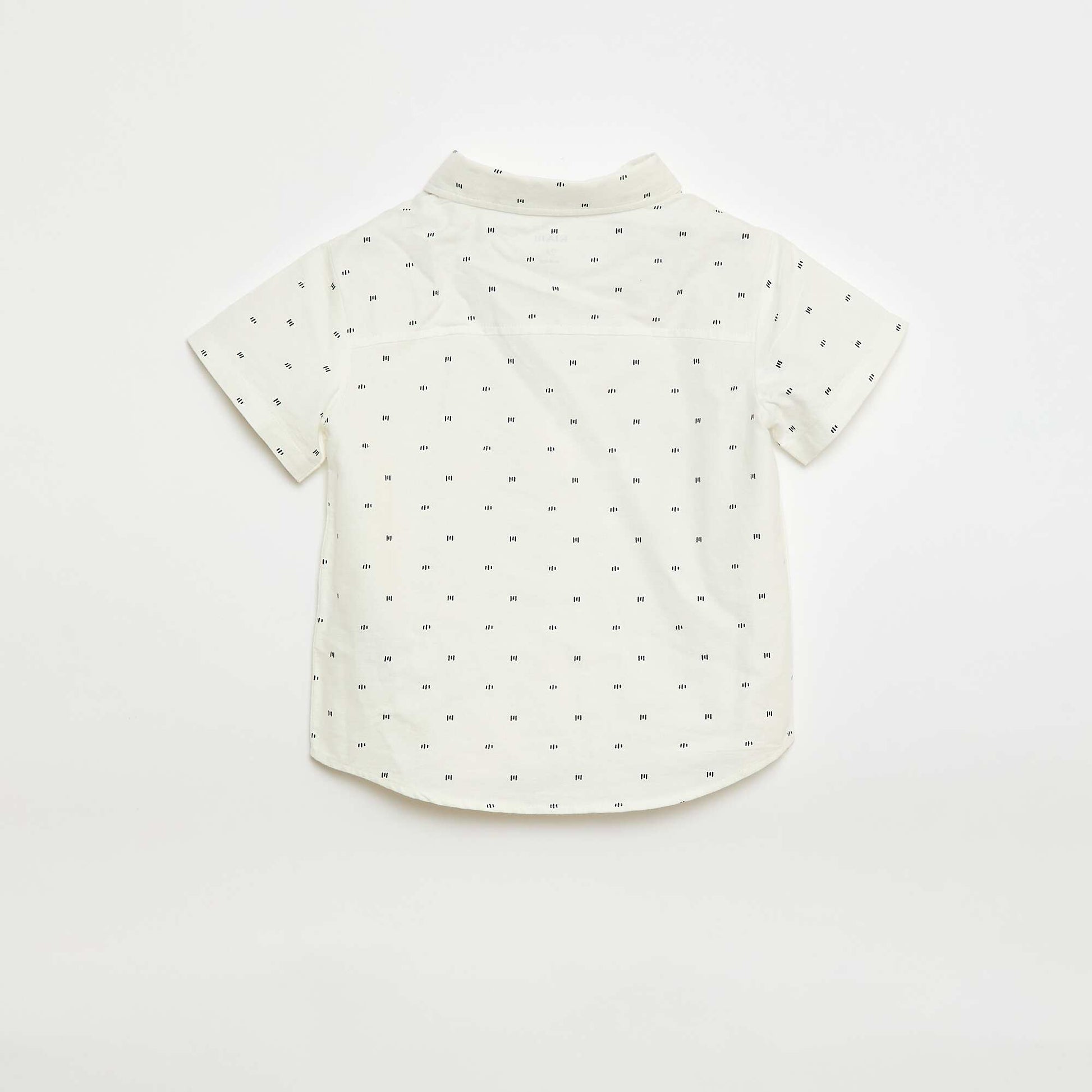 Ensemble chemise + short - 2 pièces BLANC/VERT