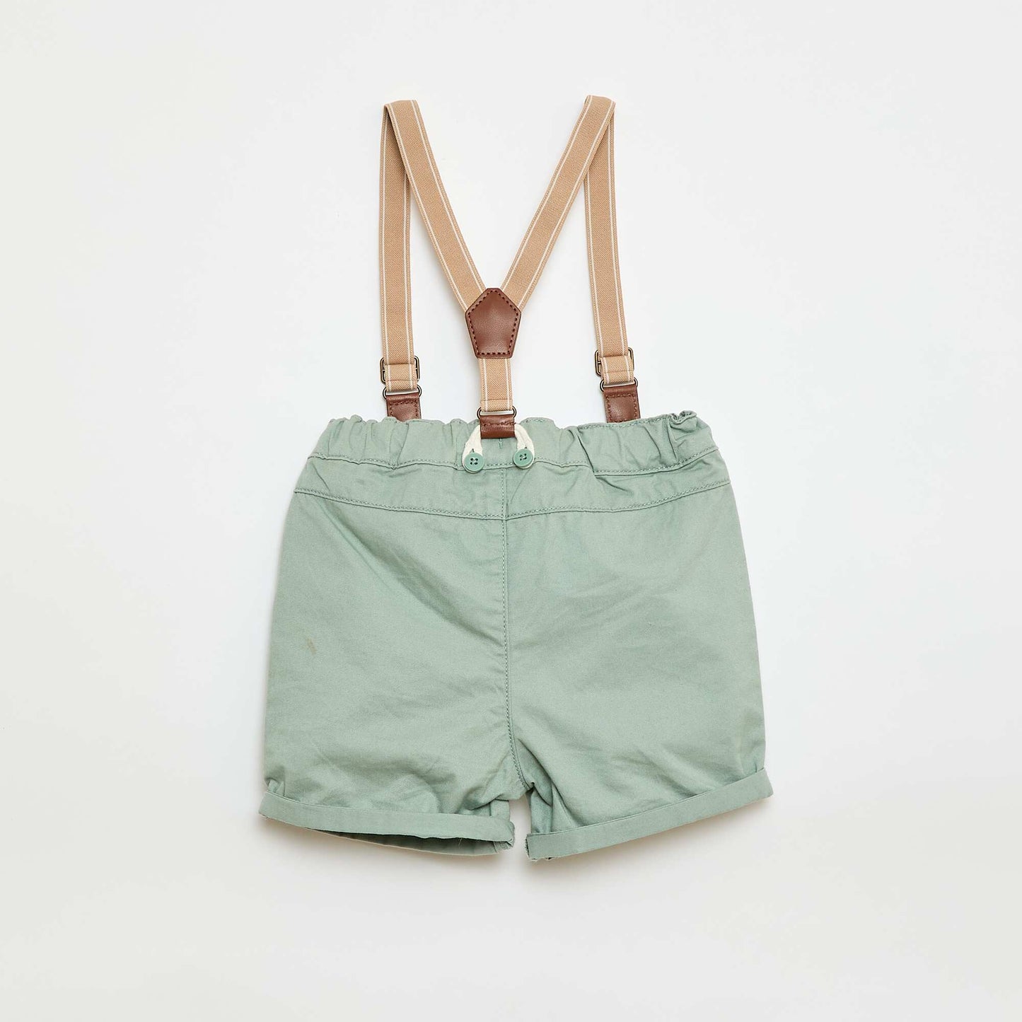 Ensemble chemise + short - 2 pièces BLANC/VERT