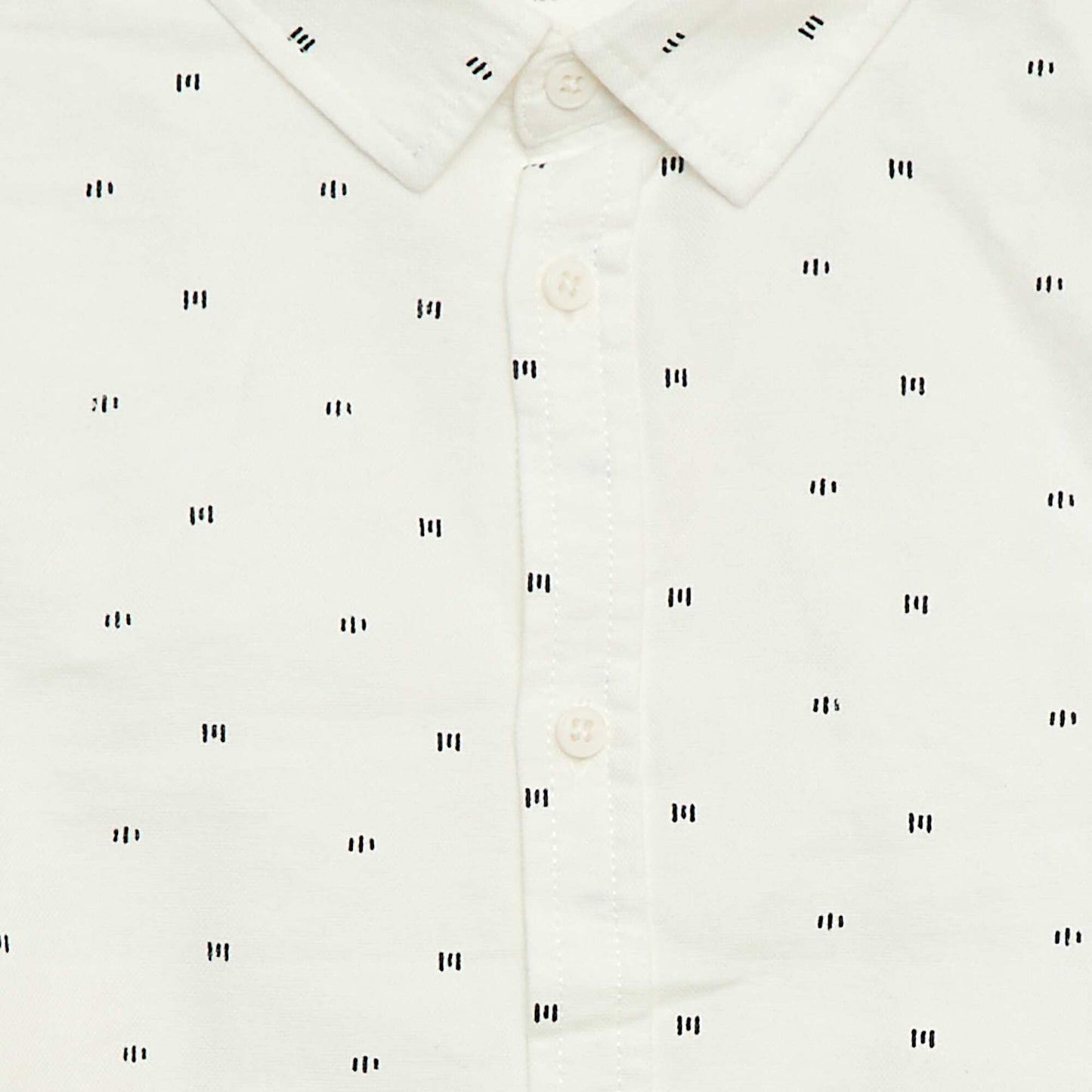 Ensemble chemise + short - 2 pièces BLANC/VERT