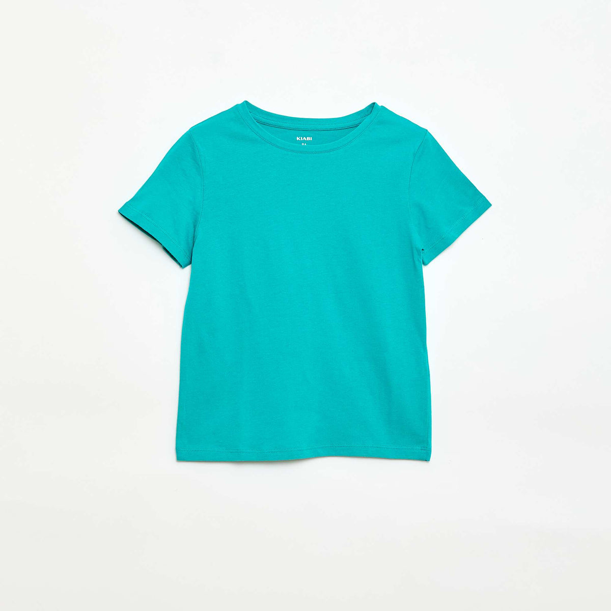 T-shirt en maille jersey à manches longues VERT