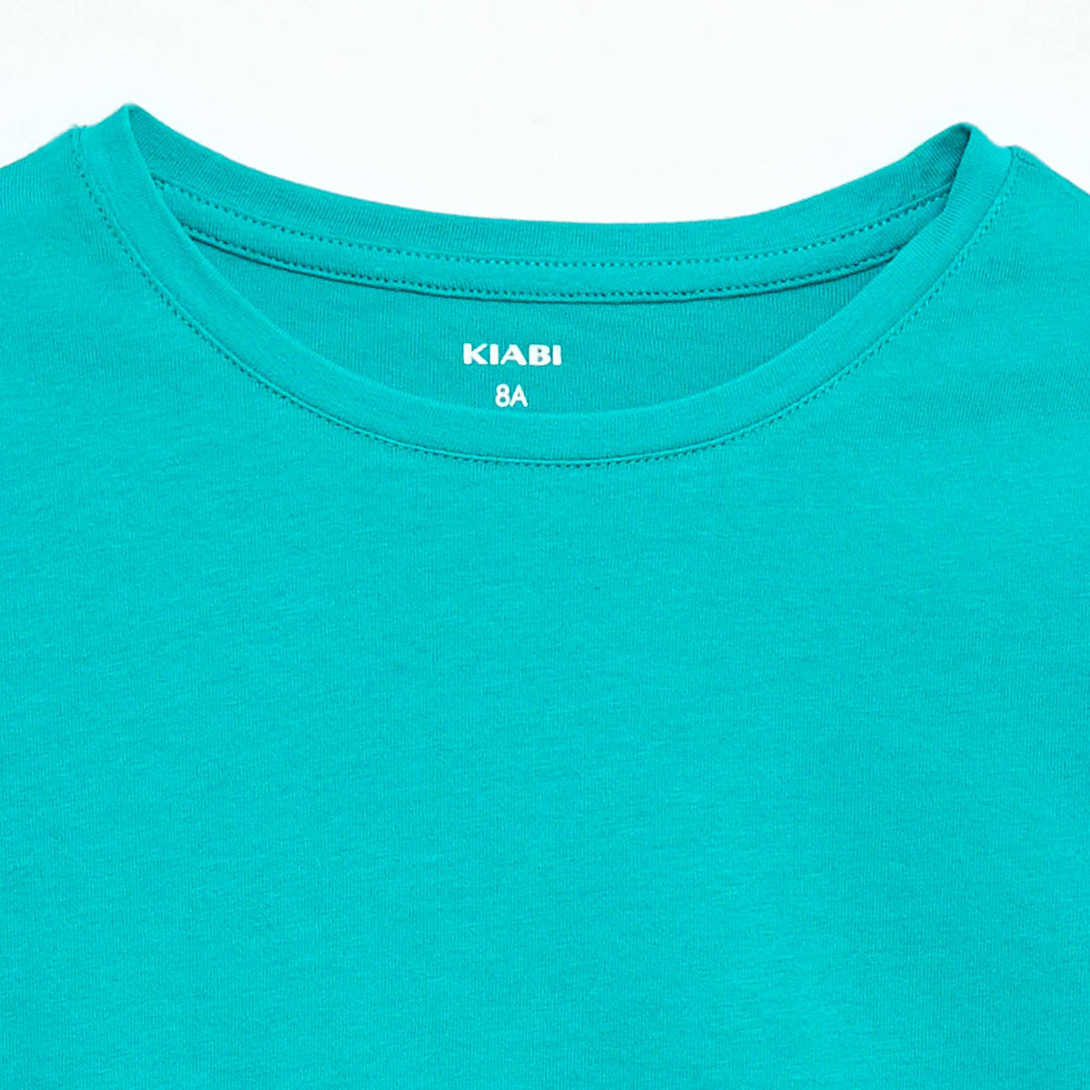 T-shirt en maille jersey à manches longues VERT