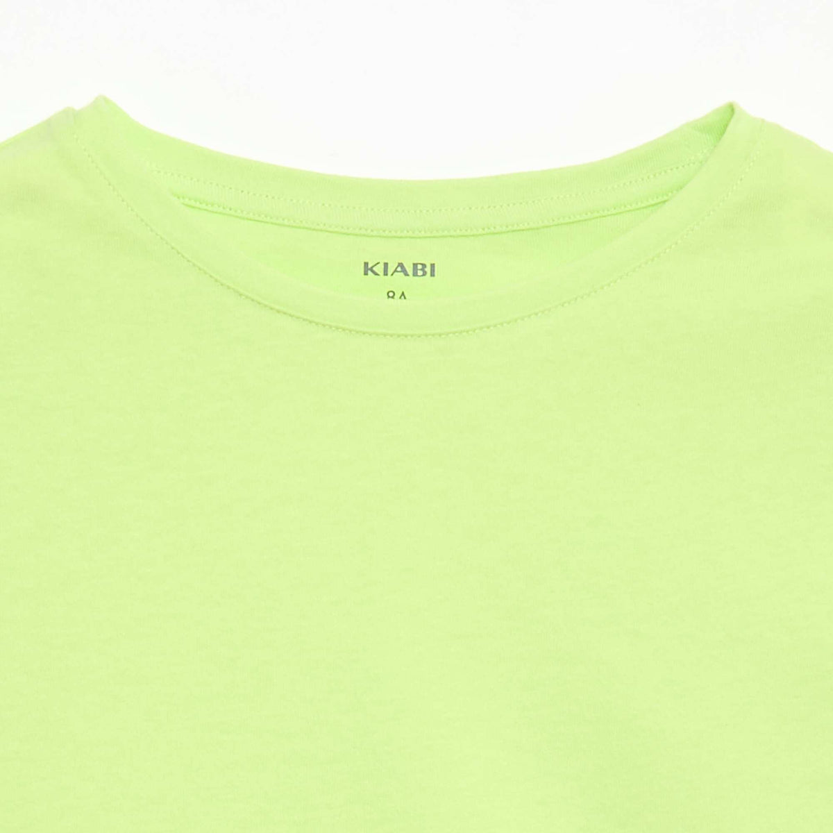 T-shirt en maille jersey à manches longues VERT