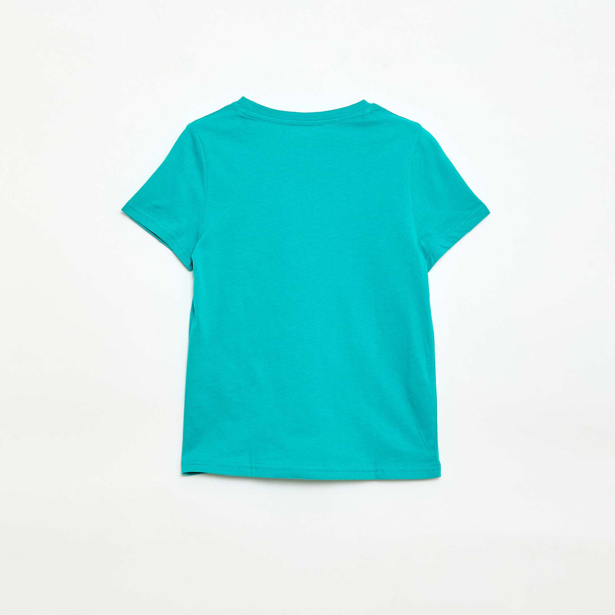 T-shirt en maille jersey uni VERT