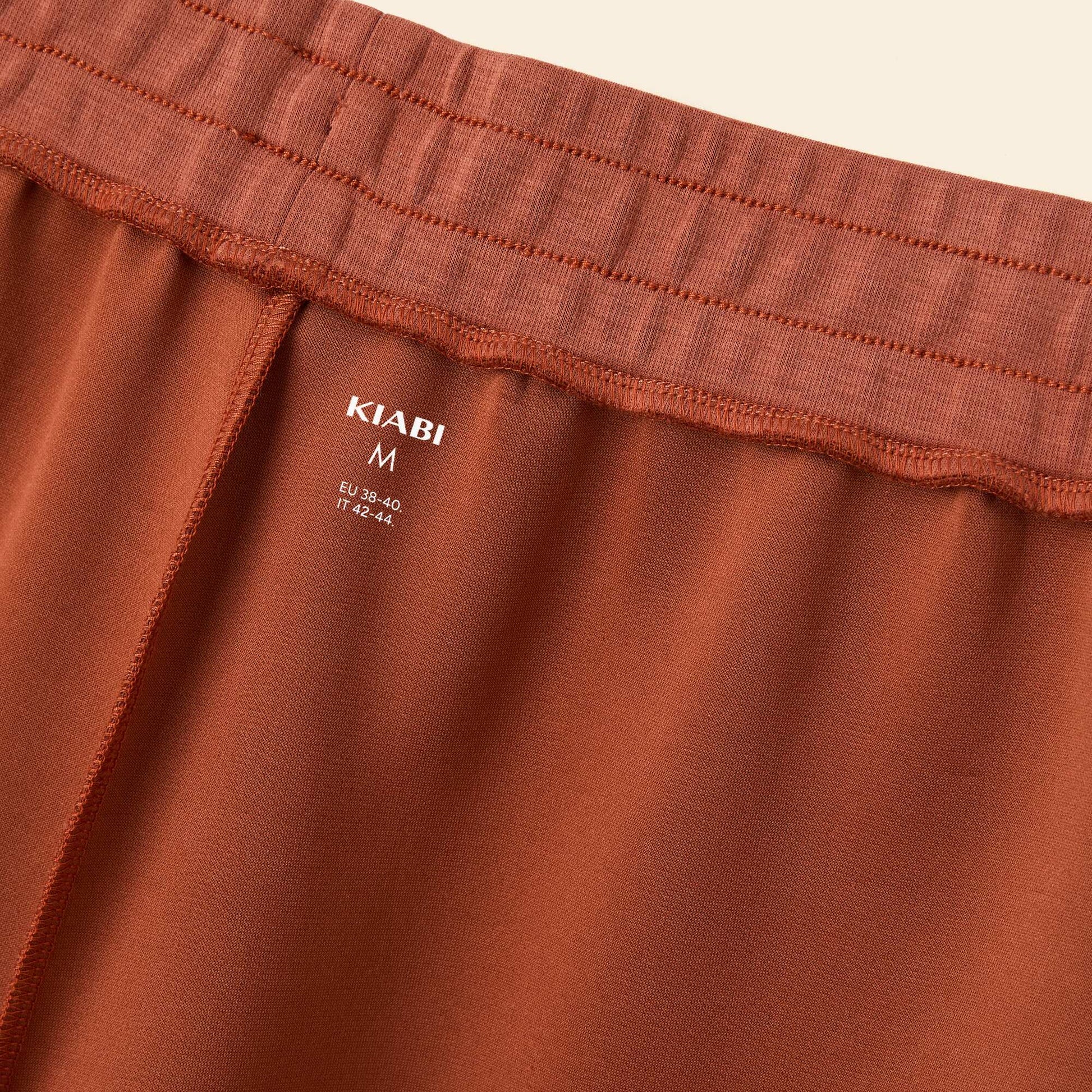 Short de sport oversize MARRON