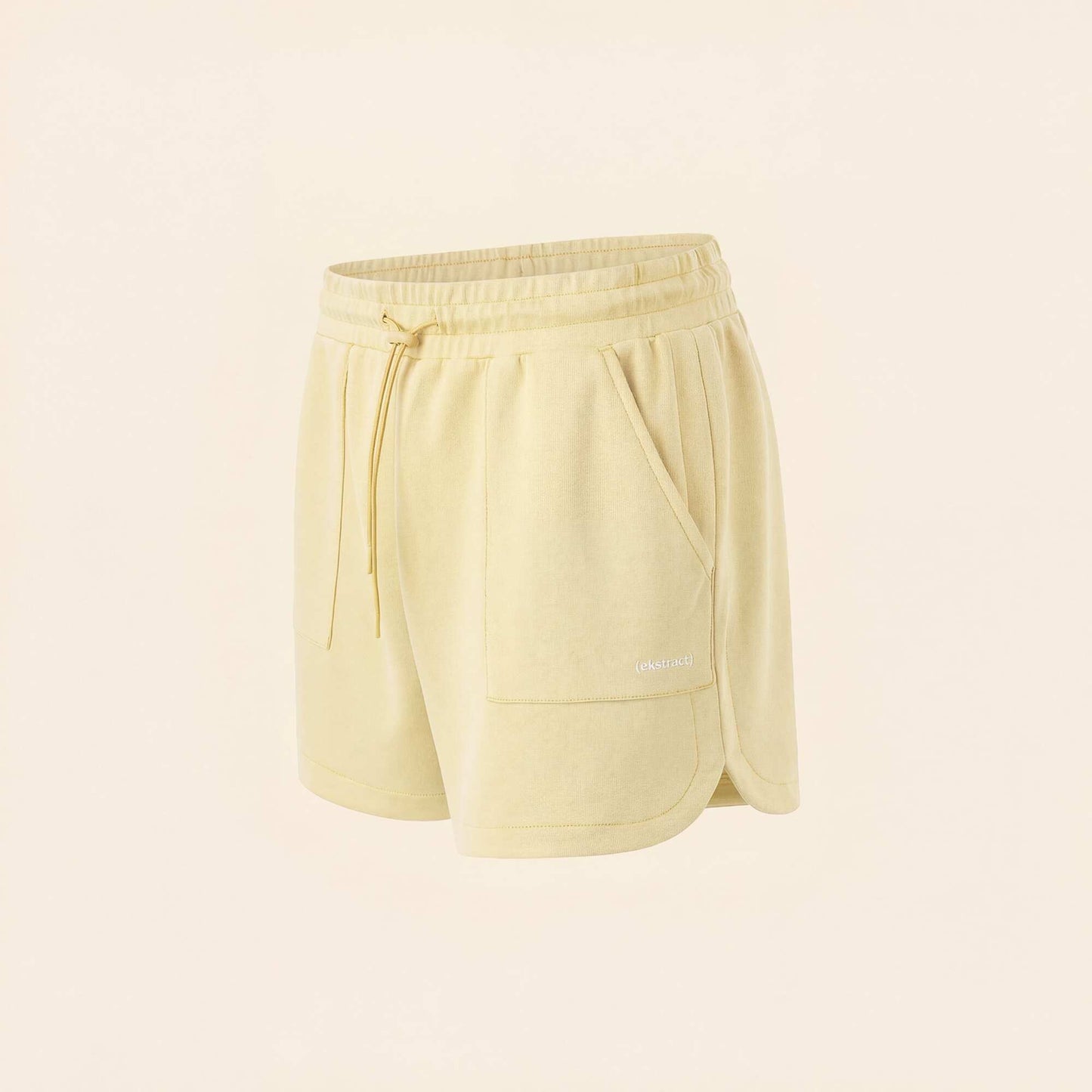Short de sport oversize JAUNE