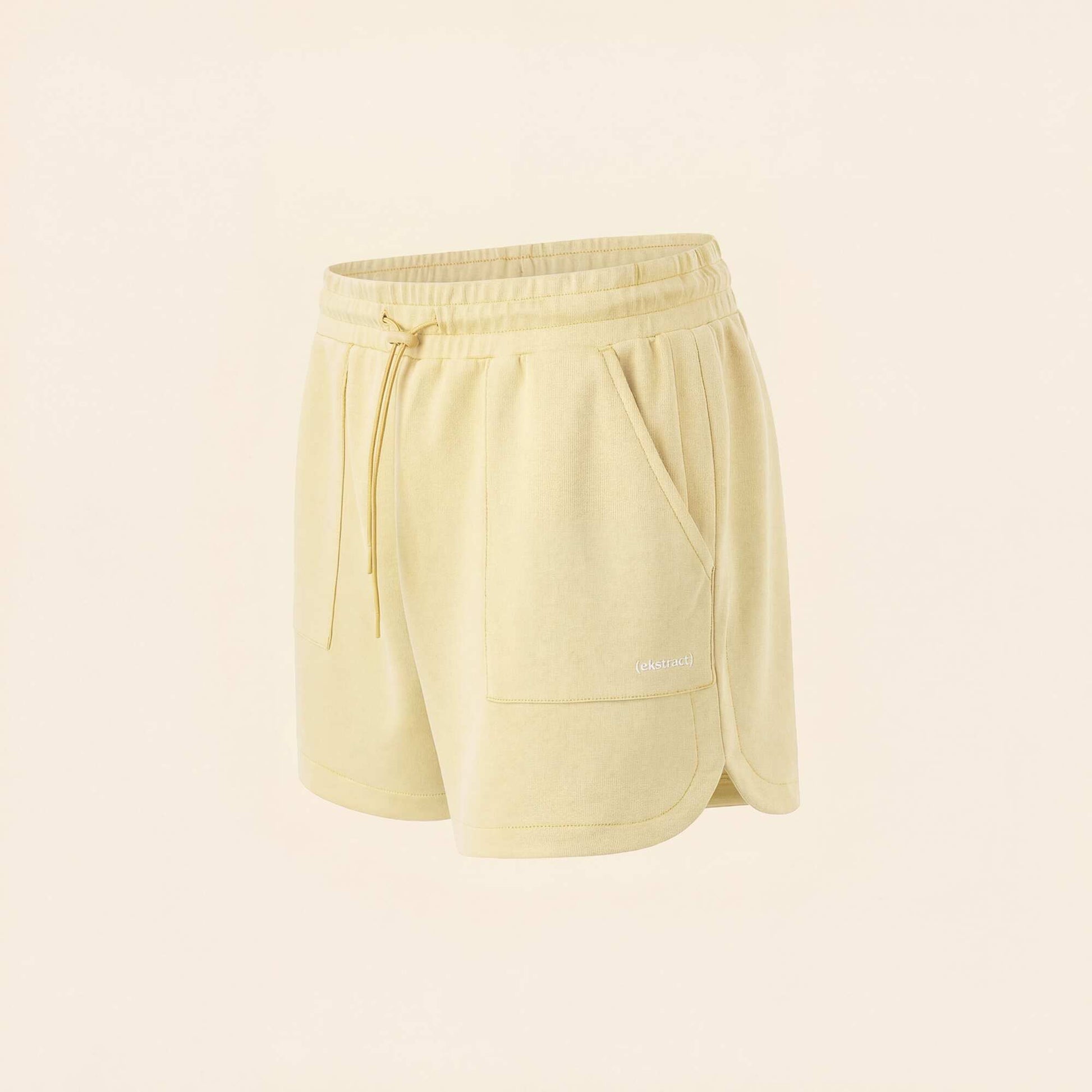 Short de sport oversize JAUNE