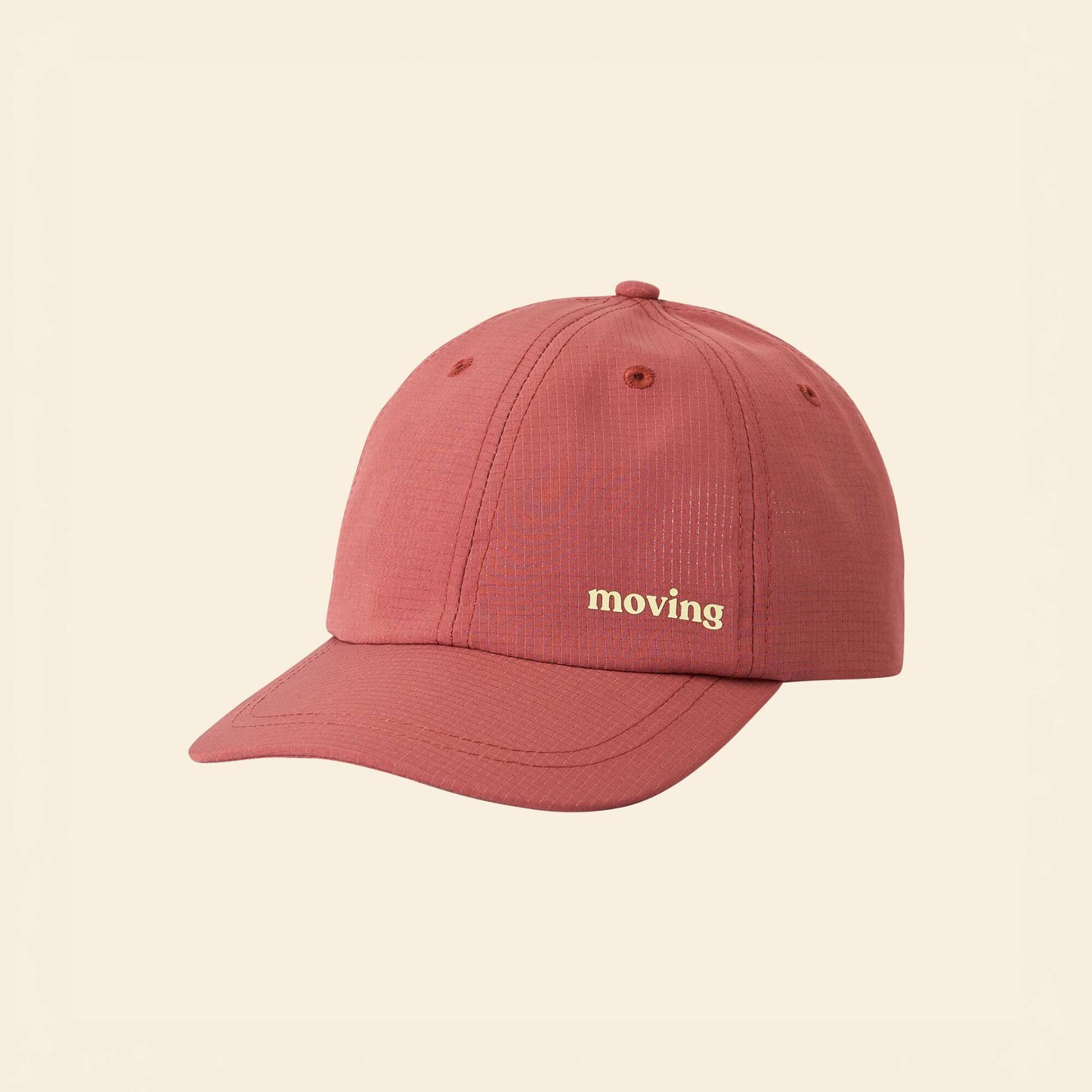 Casquette de sport avec visière rigide unie MARRON