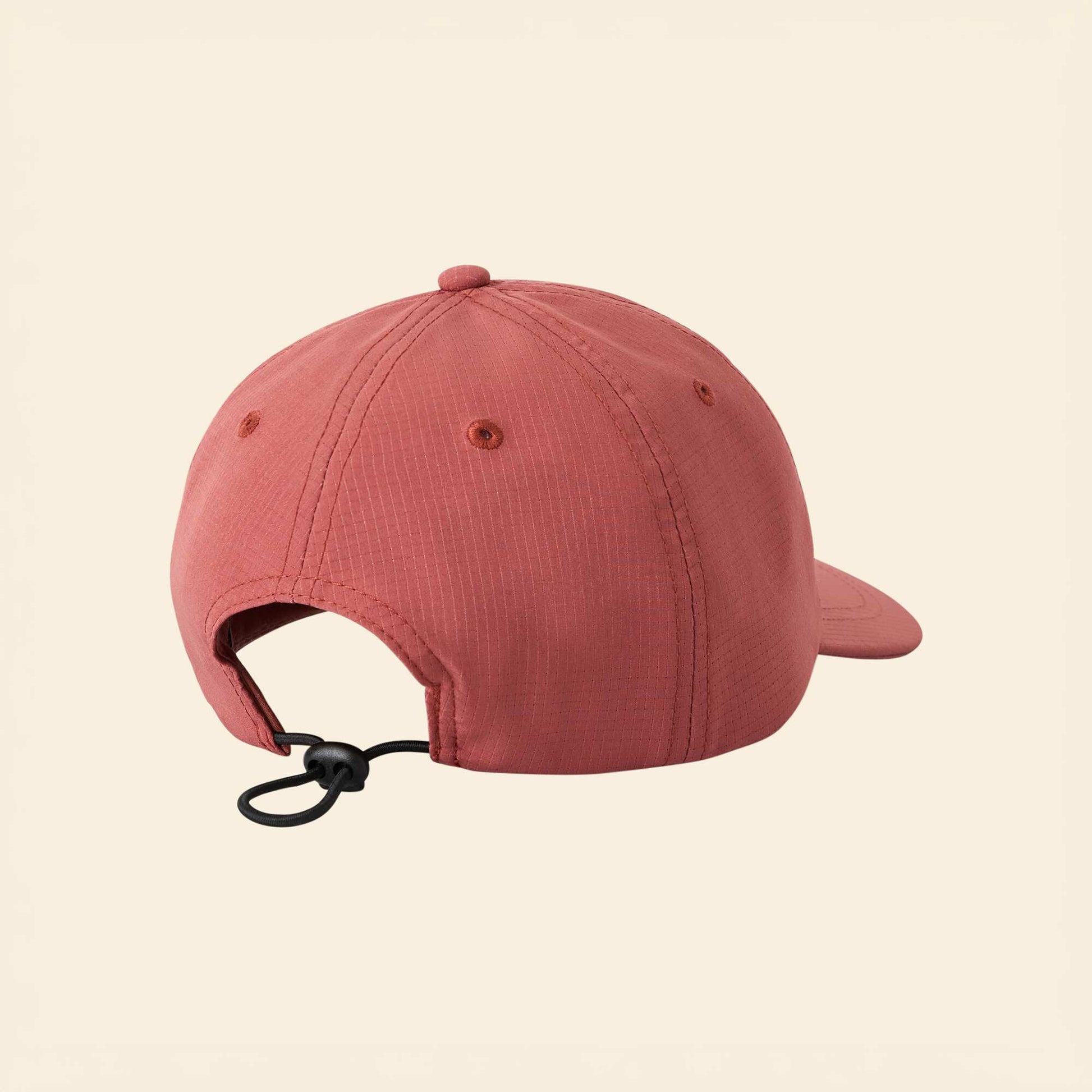 Casquette de sport avec visière rigide unie MARRON
