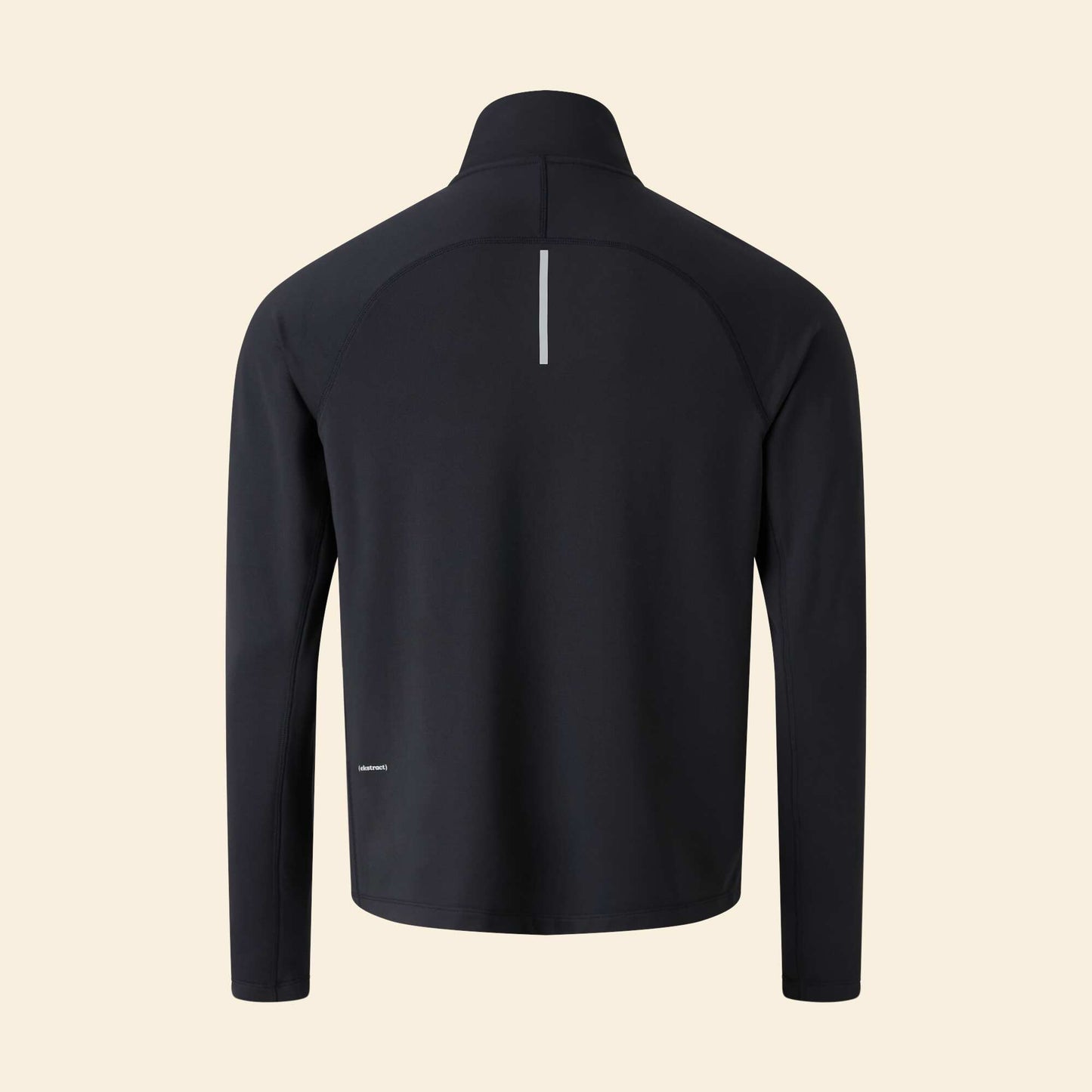 Gilet de sport à col zippé NOIR