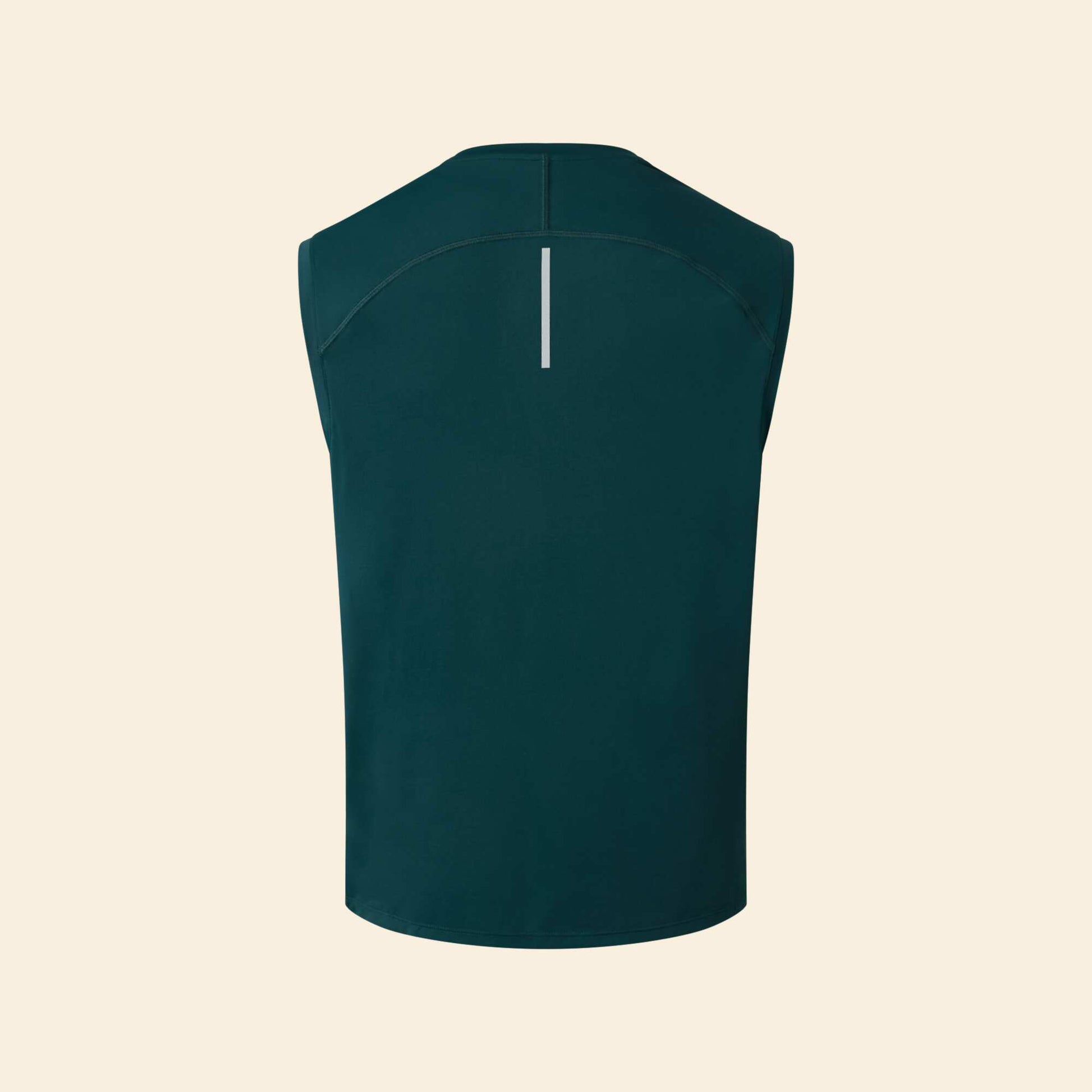 Débardeur de sport avec mesh sur côtés VERT
