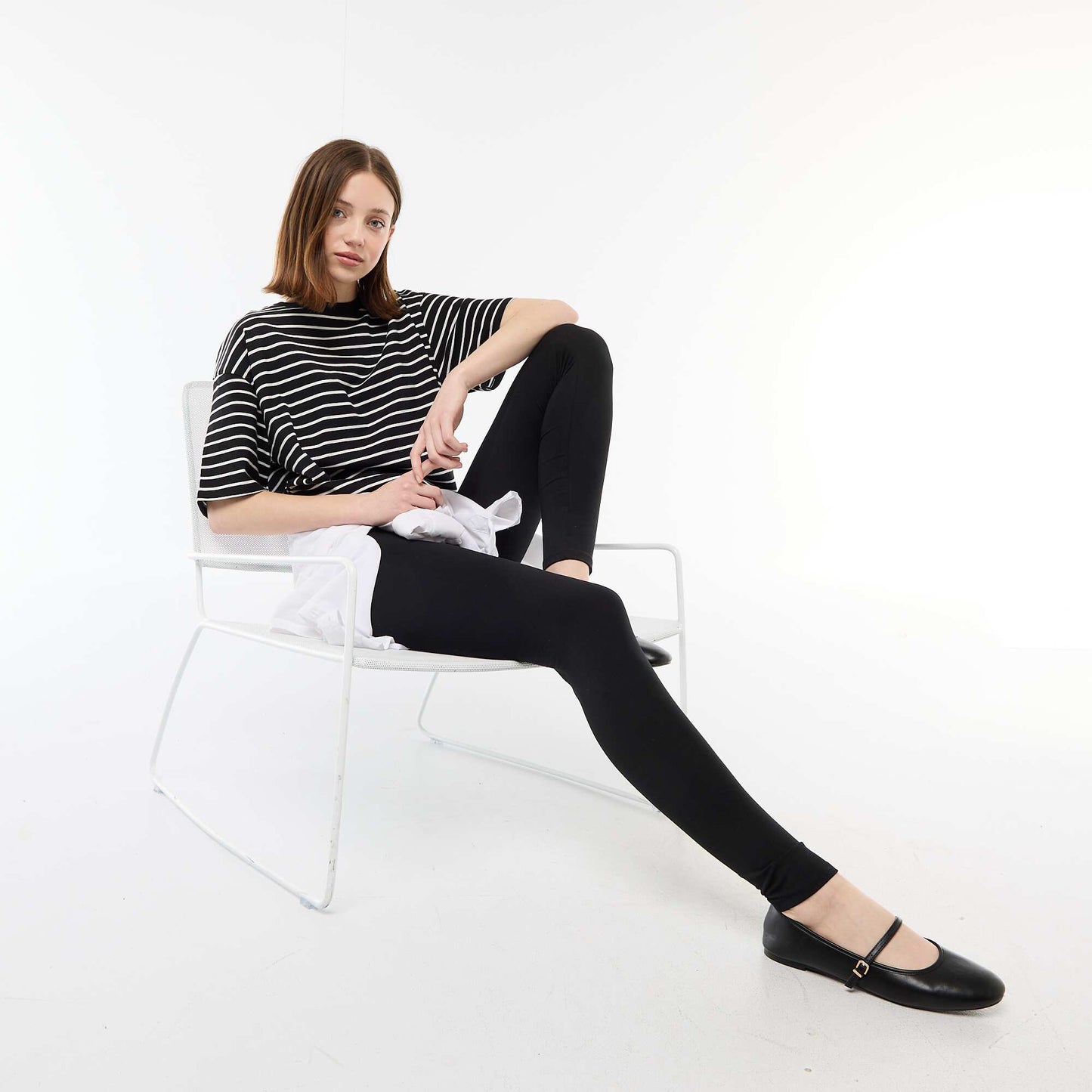 Legging long stretch NOIR
