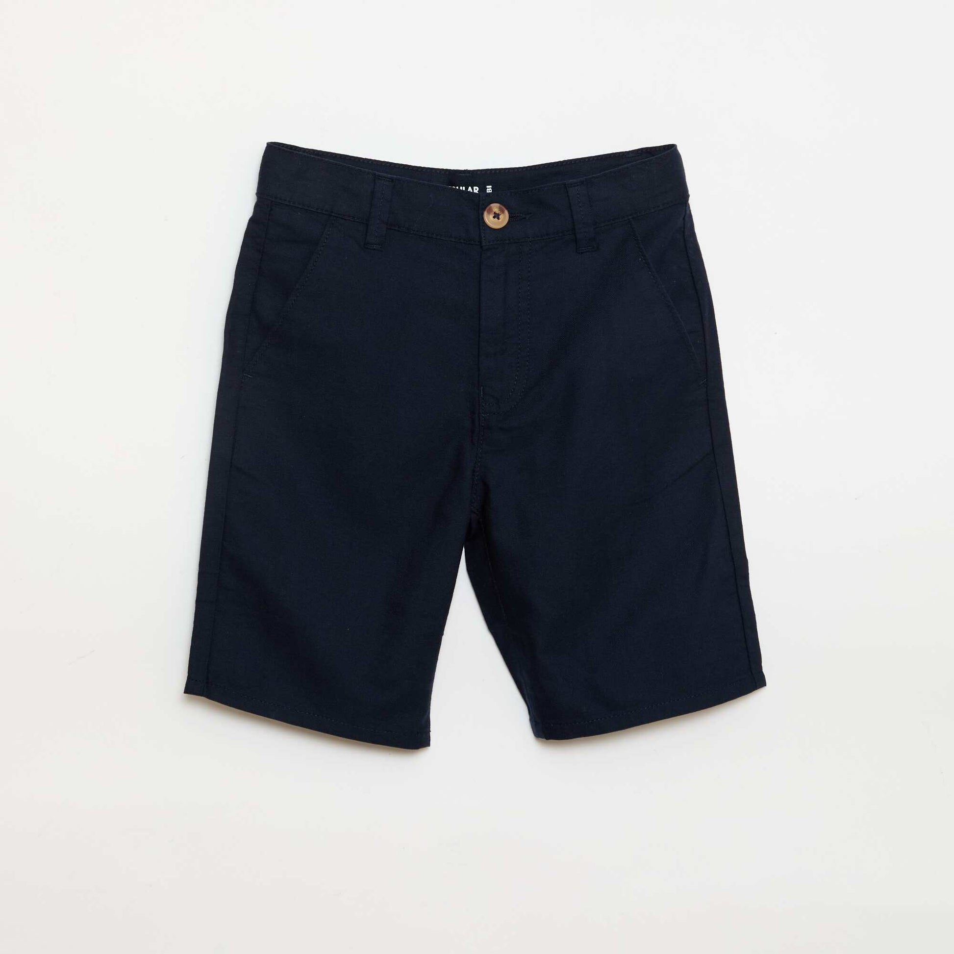 Bermuda chino uni BLEU
