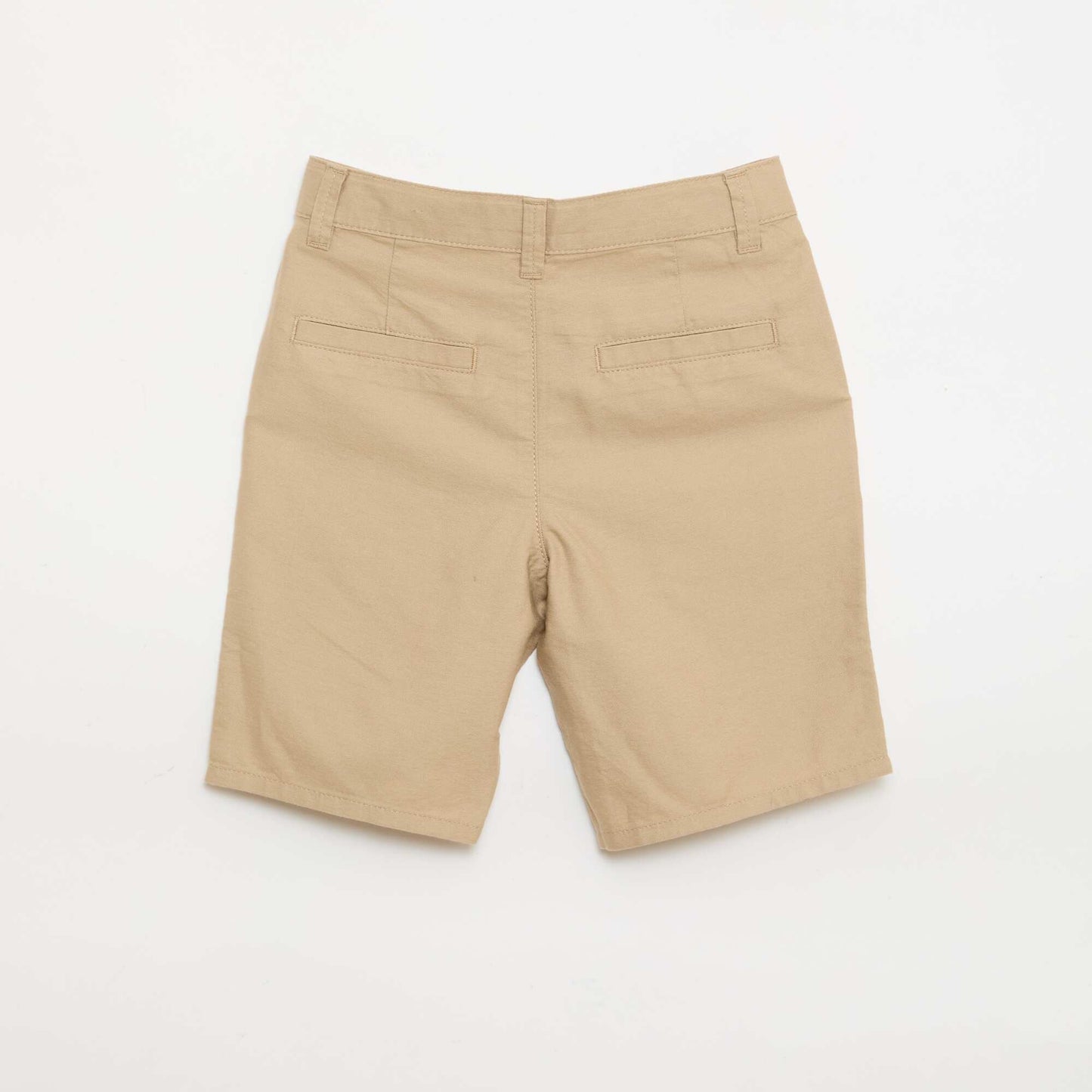 Bermuda chino uni BEIGE