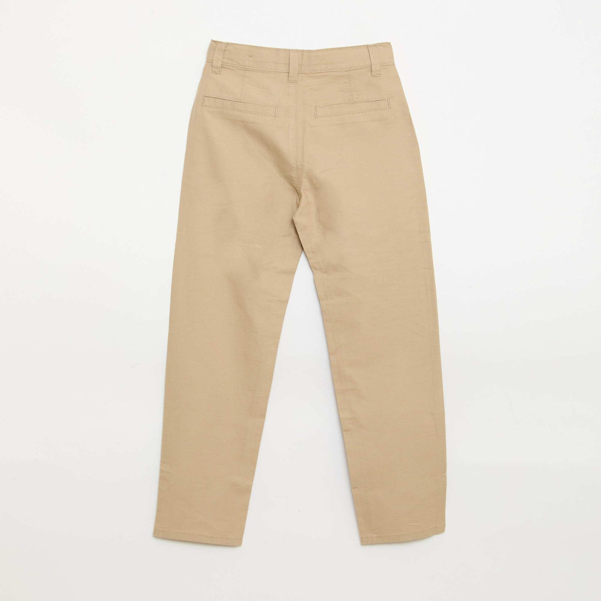 Pantalon chino slim BEIGE