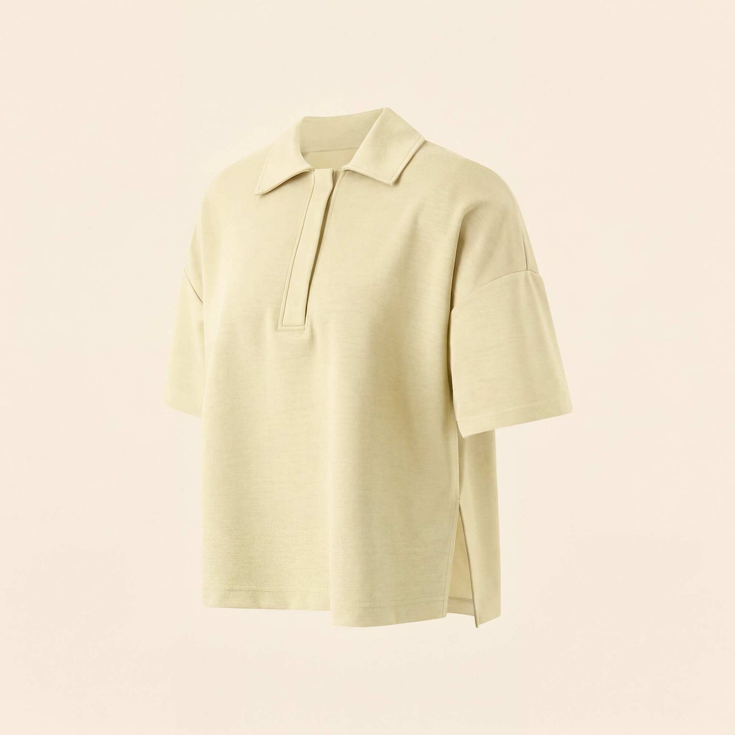 Polo de sport oversize JAUNE