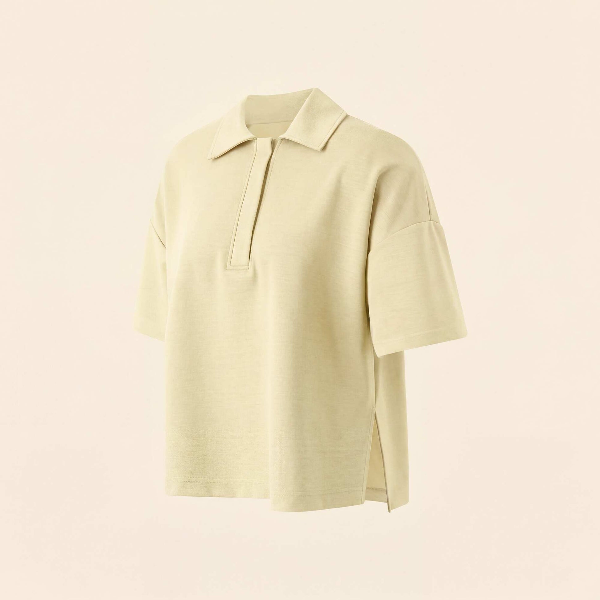 Polo de sport oversize JAUNE