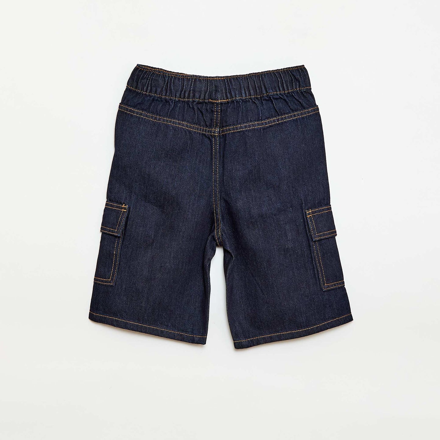 Bermuda en denim BLEU