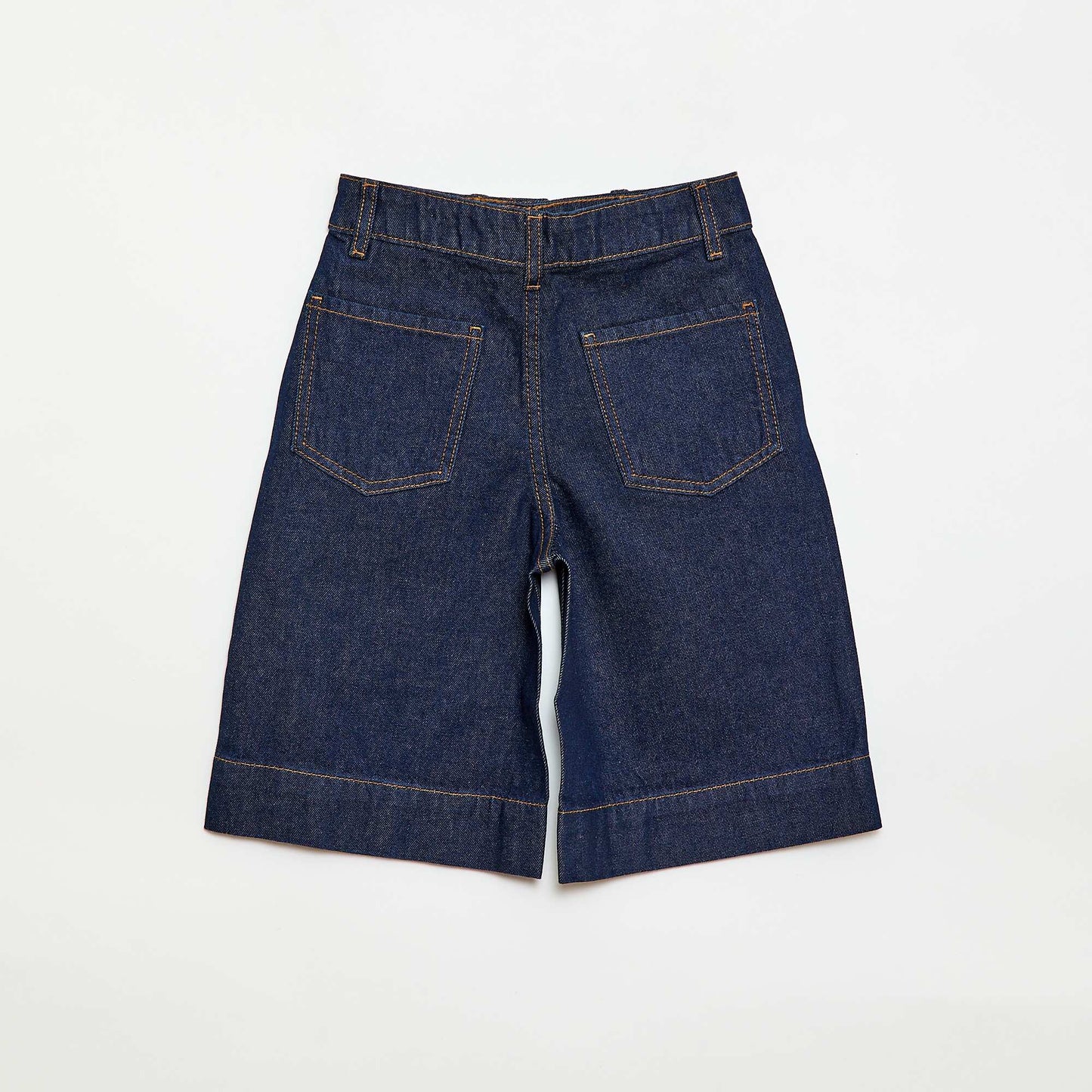 Bermuda en denim BLEU