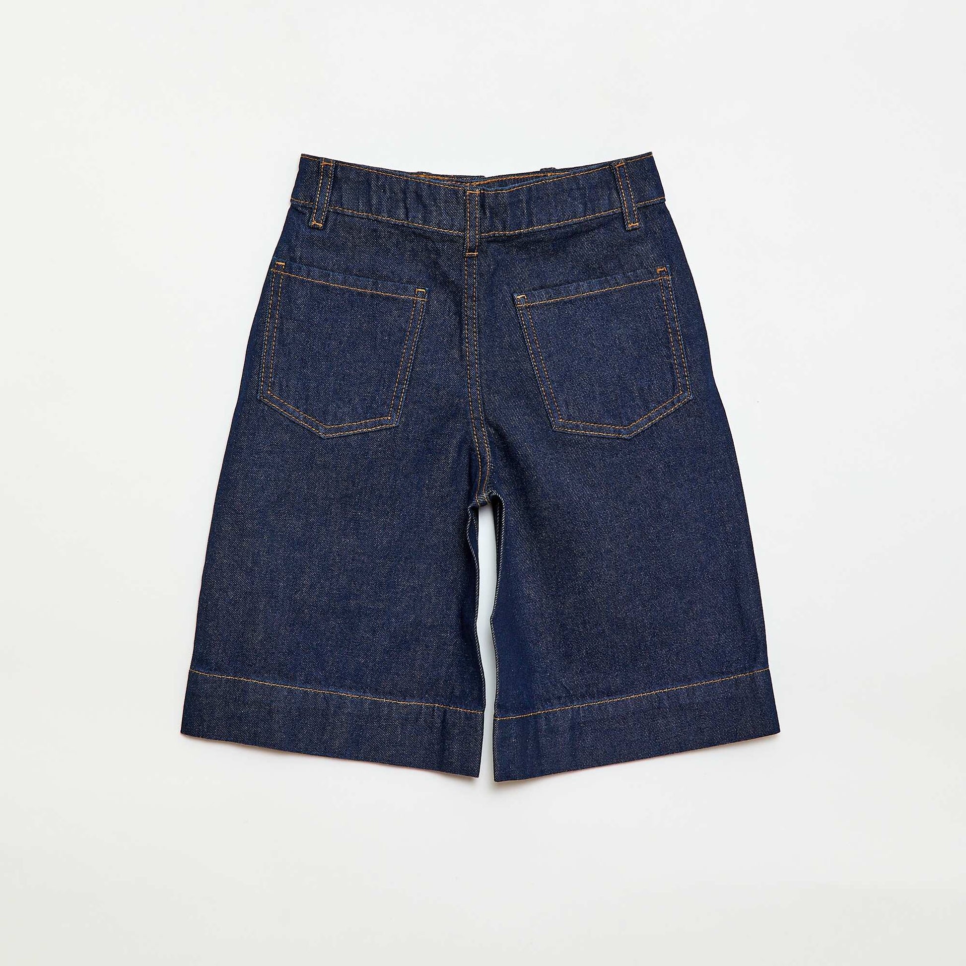 Bermuda en denim BLEU
