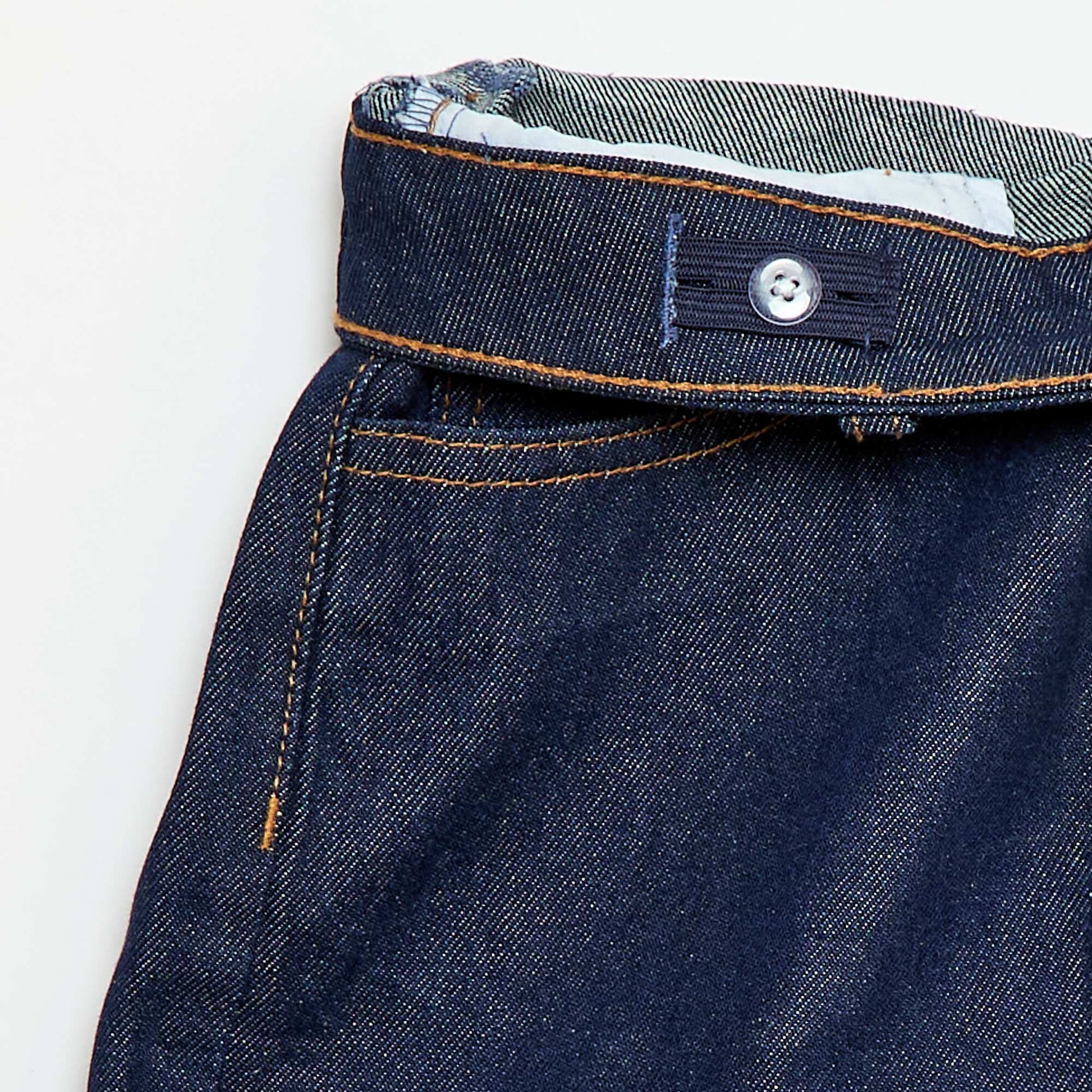 Bermuda en denim BLEU