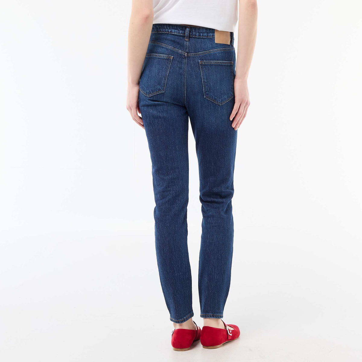 Jean slim brut BLEU