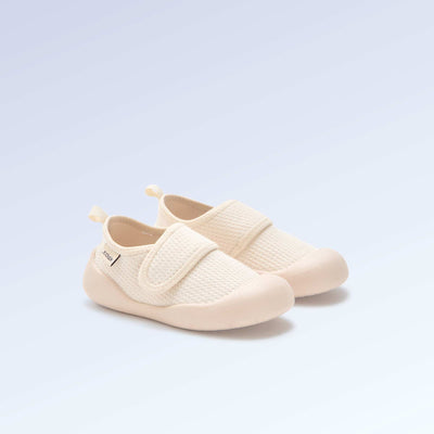 Chaussons motricité 4 'marcher' - Kitchoun BEIGE