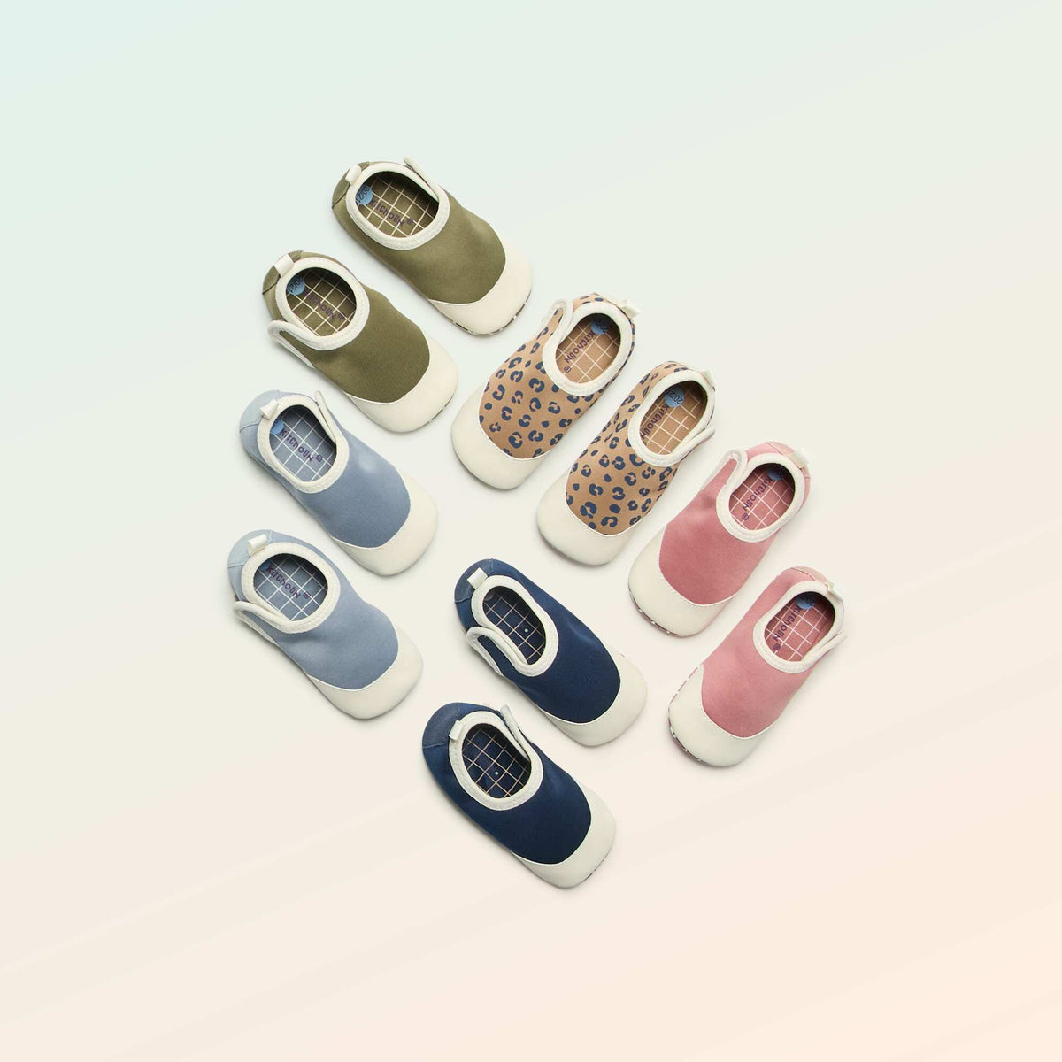 Chaussons motricité 2 '4 pattes' - Kitchoun BEIGE
