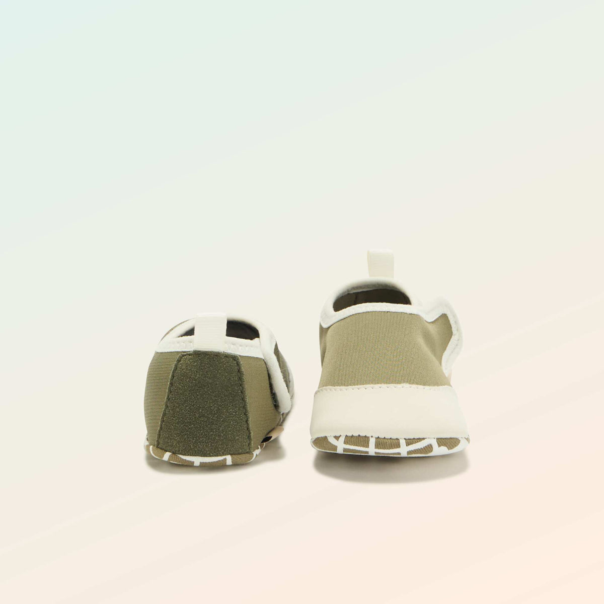 Chaussons motricité 2 '4 pattes' - Kitchoun VERT