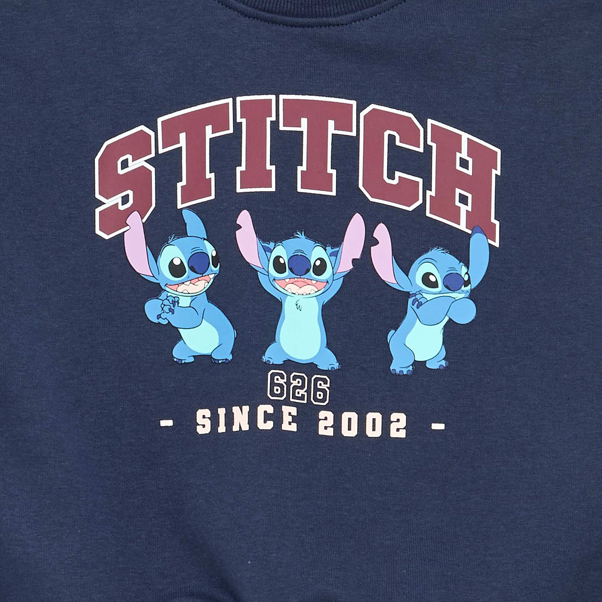 Ensemble de jogging 'Disney' en molleton non gratté (french terry) - 2 pièces : sweat + pantalon BLEU