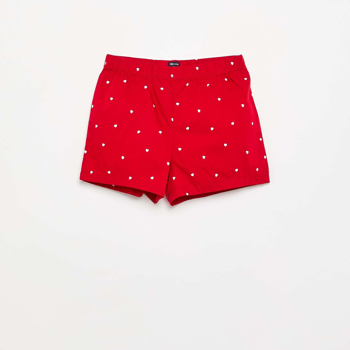 Pyjama 2 pièces - Haut + short ROUGE