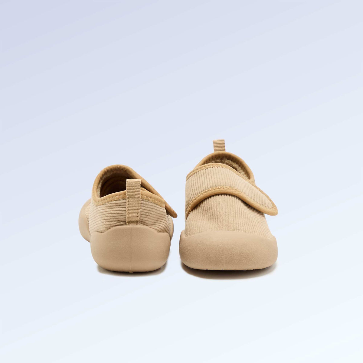 Chaussons 'Kitchoun' souples fourrés barefoot BEIGE