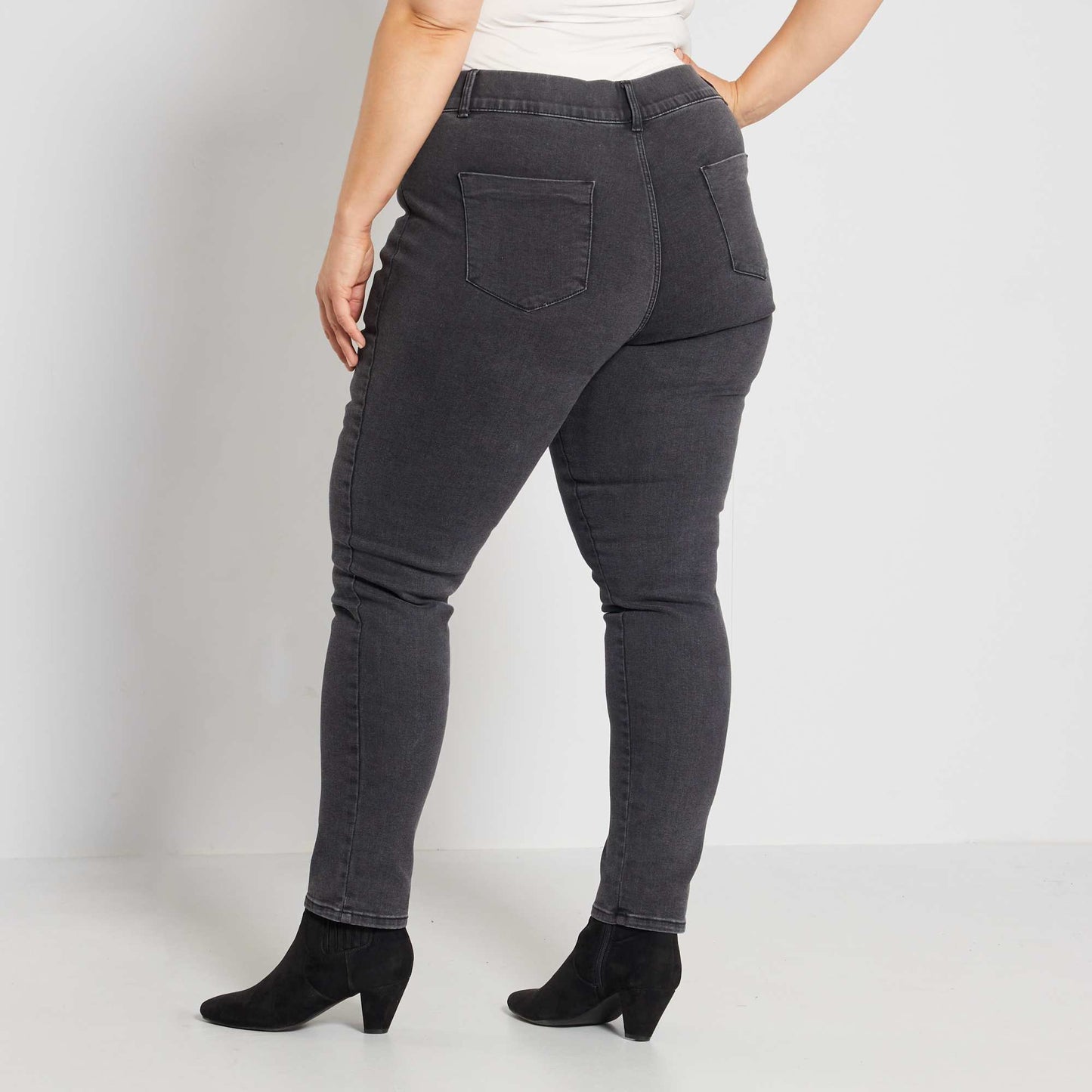 Jegging slim gris