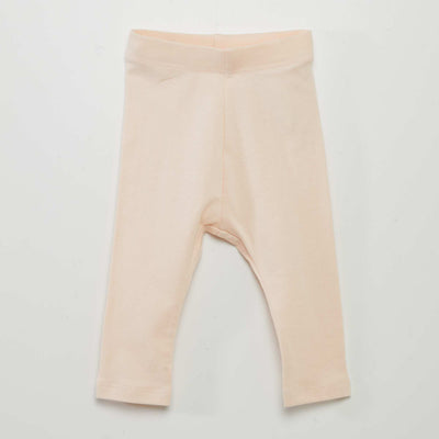 Legging long uni en maille jersey ROSE