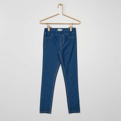 Jegging stretch Bleu