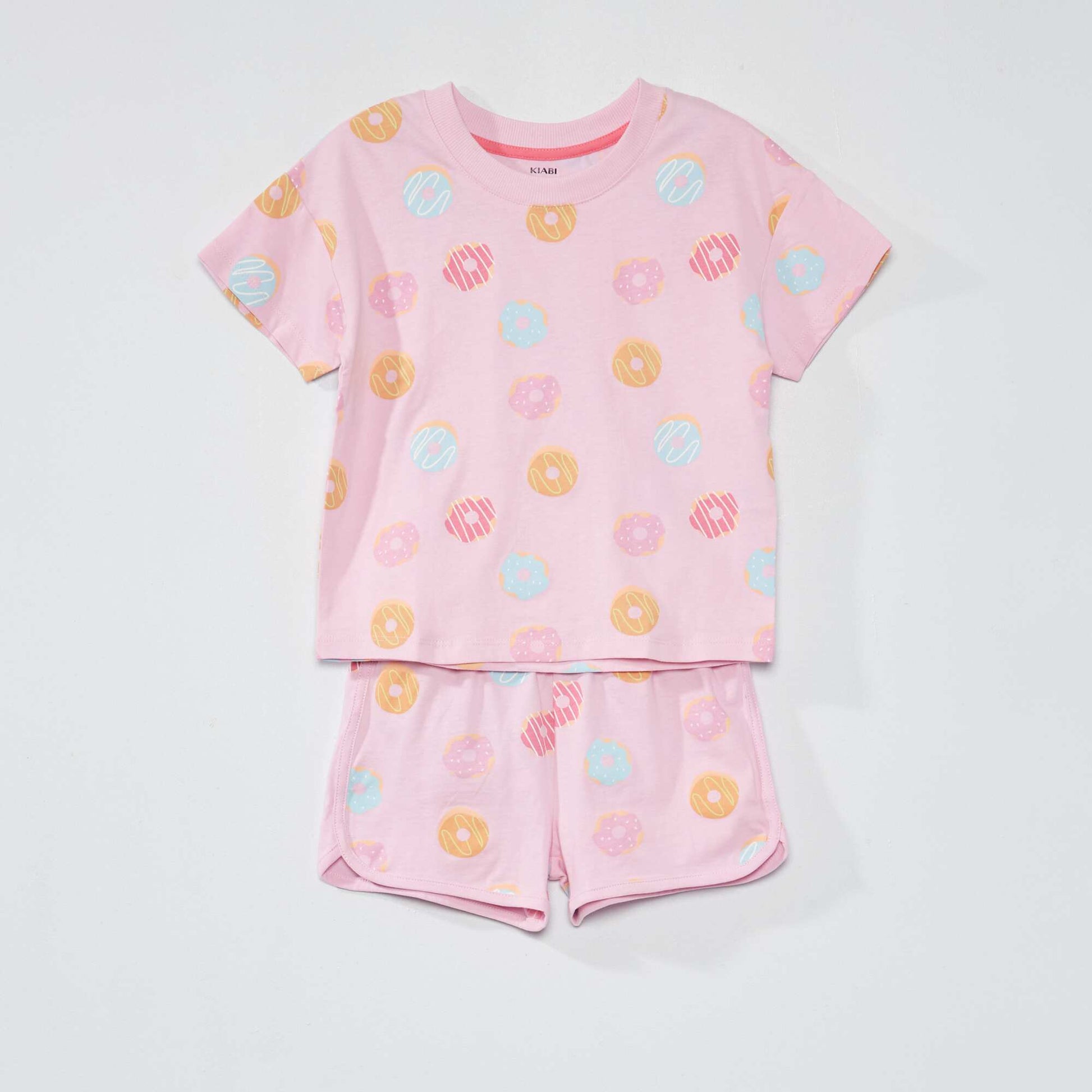 Ensemble pyjama court avec imprimé pièces Rose – Kiabi Afrique