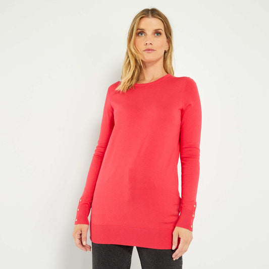 Pull fin en maille douce ROSE